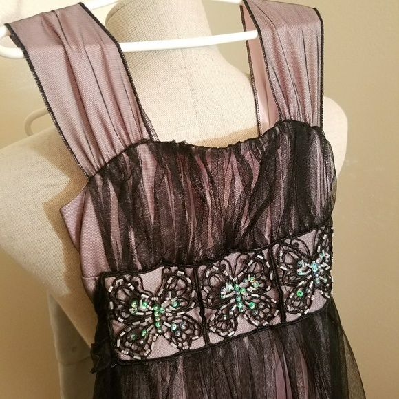 Sequin Hearts Butterfly Tulle Dress Sz 8 - Picture 2 of 15